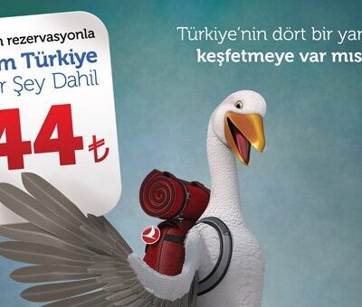 Türk Hava Yolları ile 44 TL ye uçma fırsatı - azgezmis.com